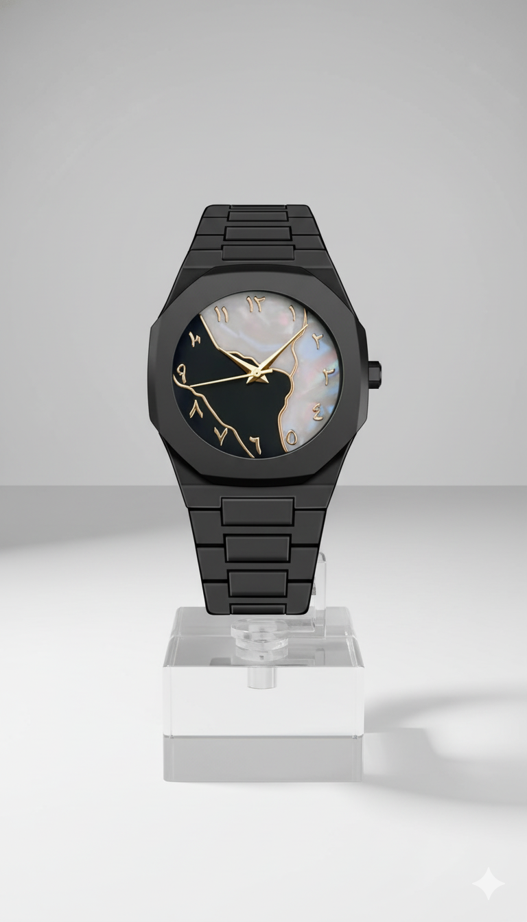 Montre Polycarbone Black Pearl Line