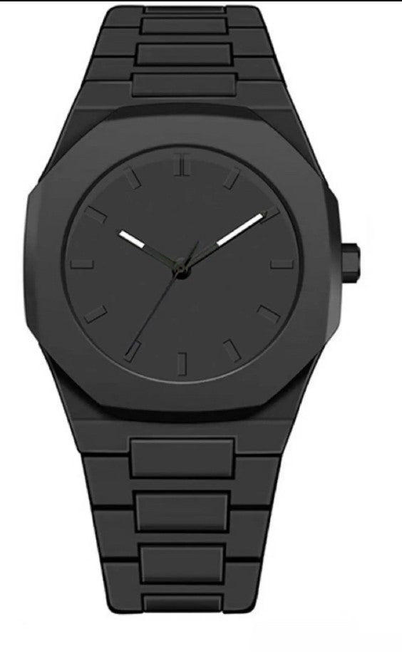 Montre Polycarbone Full Black – Chiffres Romain